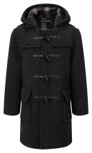 4-6 years Children Classic Duffle Coat Charcoal 4-6 years