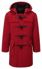 2-3 years Children Classic Duffle Coat Red 2-3 years