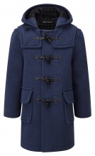 2-3 years Children Classic Duffle Coat Royal Blue 2-3 years