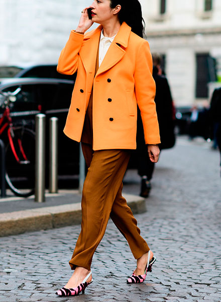 Women’s Pea coat and shoes