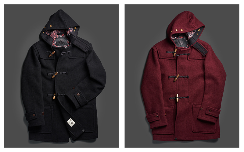 Duffle coats the Gloverall x Pretty Green