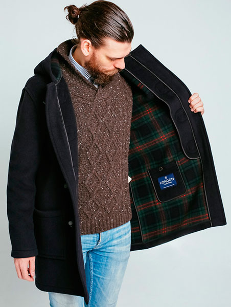 Original duffle coat lining