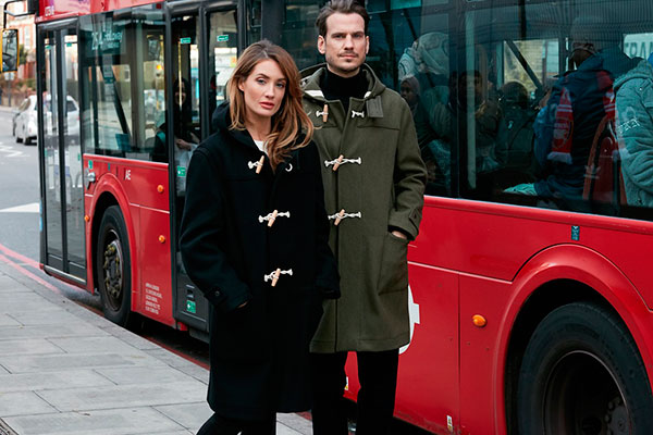 Duffle coat in London