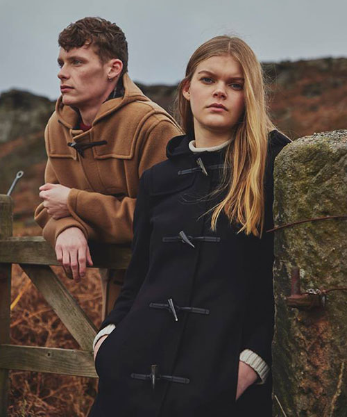 Classic duffle coats for men and women