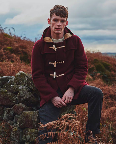 Modern Gloverall duffle coat 