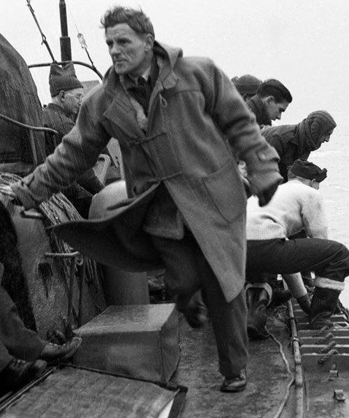 Duffle coat for British sailor