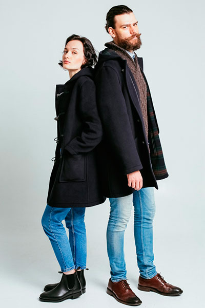Men’s and women’s duffle coats London Tradition