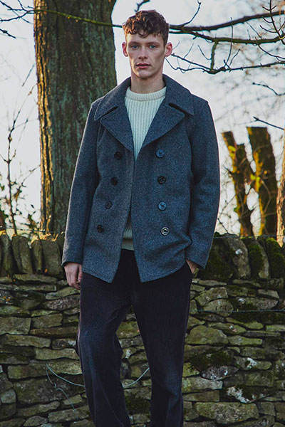 Modern pea coat