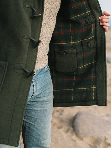 Duffle Coat Wool Lining